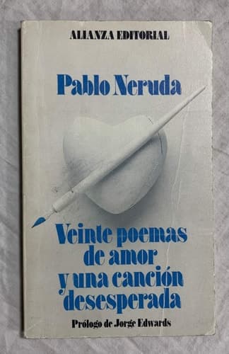 Cover of 20 Poemas de Amor Y Una Cancion Desesperada
