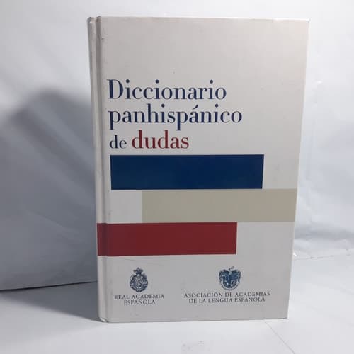 Cover of Diccionario panhispánico de dudas