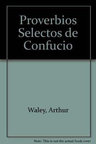 Cover of Proverbios selectos de Confucio Lun Yu