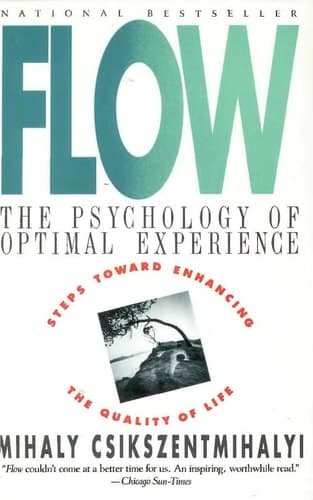 Cover of Flow: The Psychology of Optimal Experience (Harper Perennial Modern Classics)
