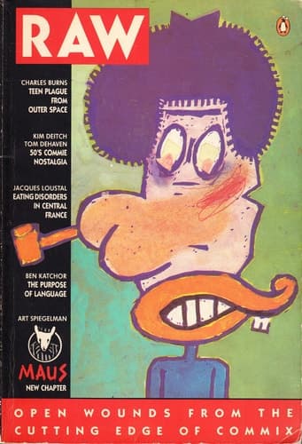 Cover of Raw, Volume 2, Number 1 Open Wounds from the Cutting Edge of Commix