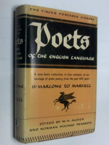 Cover of Elizabethan and Jacobean Poets Marlowe to Marvell