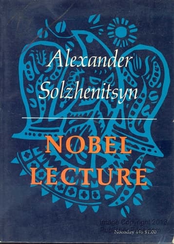 Cover of Nobel Lecture
