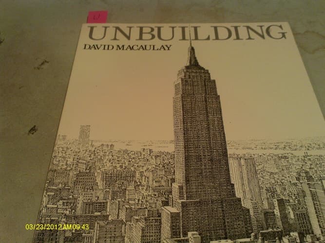 Cover of Unbuilding