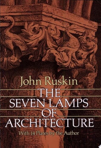 Cover of The Seven Lamps of Architecture