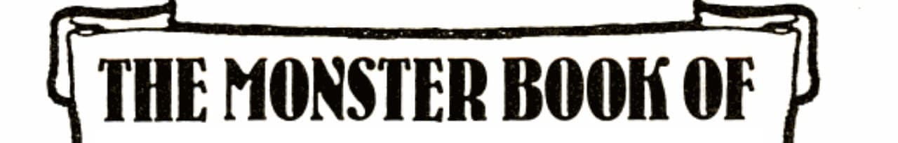 Cover of The Monster Book of Monsters