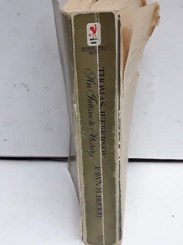 Cover of Thomas Jefferson: An Intimate History
