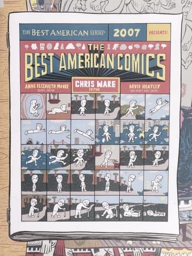 Cover of The Best American Comics 2007
