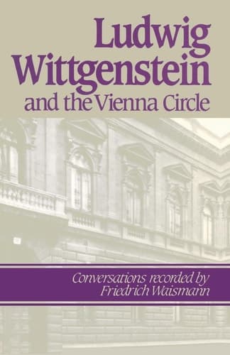 Cover of Wittgenstein and the Vienna Circle Conversations