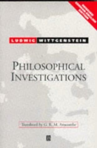 Cover of Philosophical Investigations