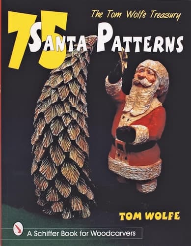 Cover of The Tom Wolfe Treasury 75 Santa Patterns