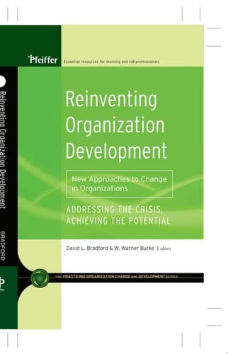 Cover of Reinventing Organization Development New Approaches to Change in Organizations