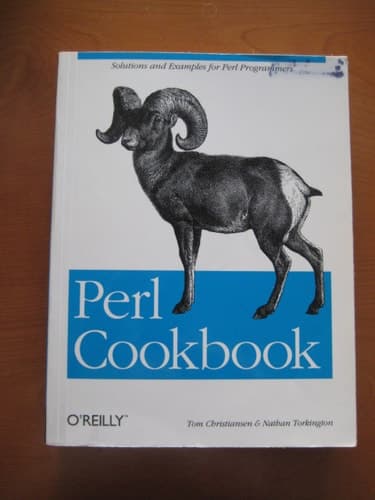 Cover of Perl Cookbook: Tips and Tricks for Perl Programmers