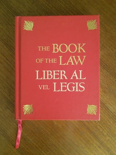 Cover of The Book of the Law Liber Al Vel Legis