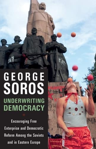 Cover of Underwriting Democracy Encouraging Free Enterpirse And Democratic Reform Among The Soviets In Eastern Europe