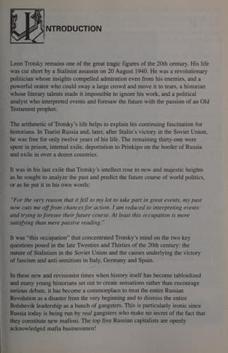 Cover of Introducing Trotsky and Marxism
