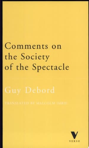 Cover of Comments on the Society of the Spectacle