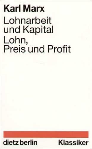 Cover of Lohnarbeit und Kapital